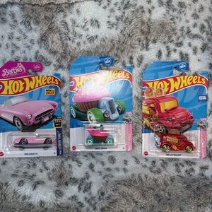 Hot Wheels Pink Corvette Kids Toy Car - Hot Wheels